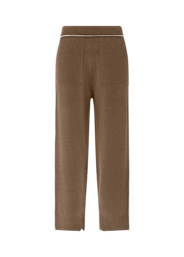 Pantalone jogger a maglia